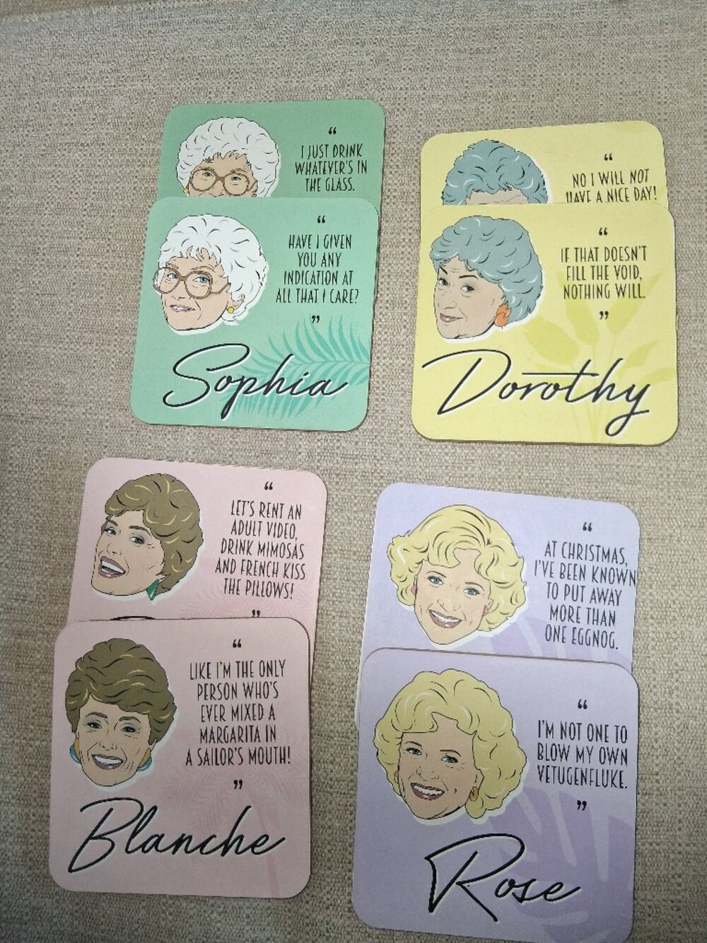 Golden Girls Coasters